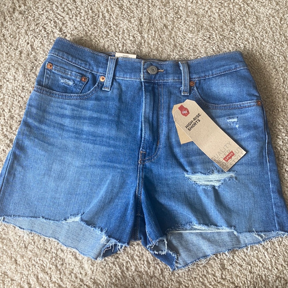 Levi denim shorts